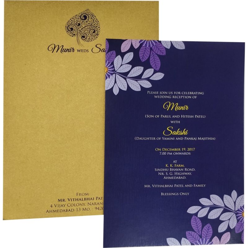 Wedding Card | Indian Wedding Cards | Wedding Invitation Cards In Ahmedabad, India, Usa and Uk