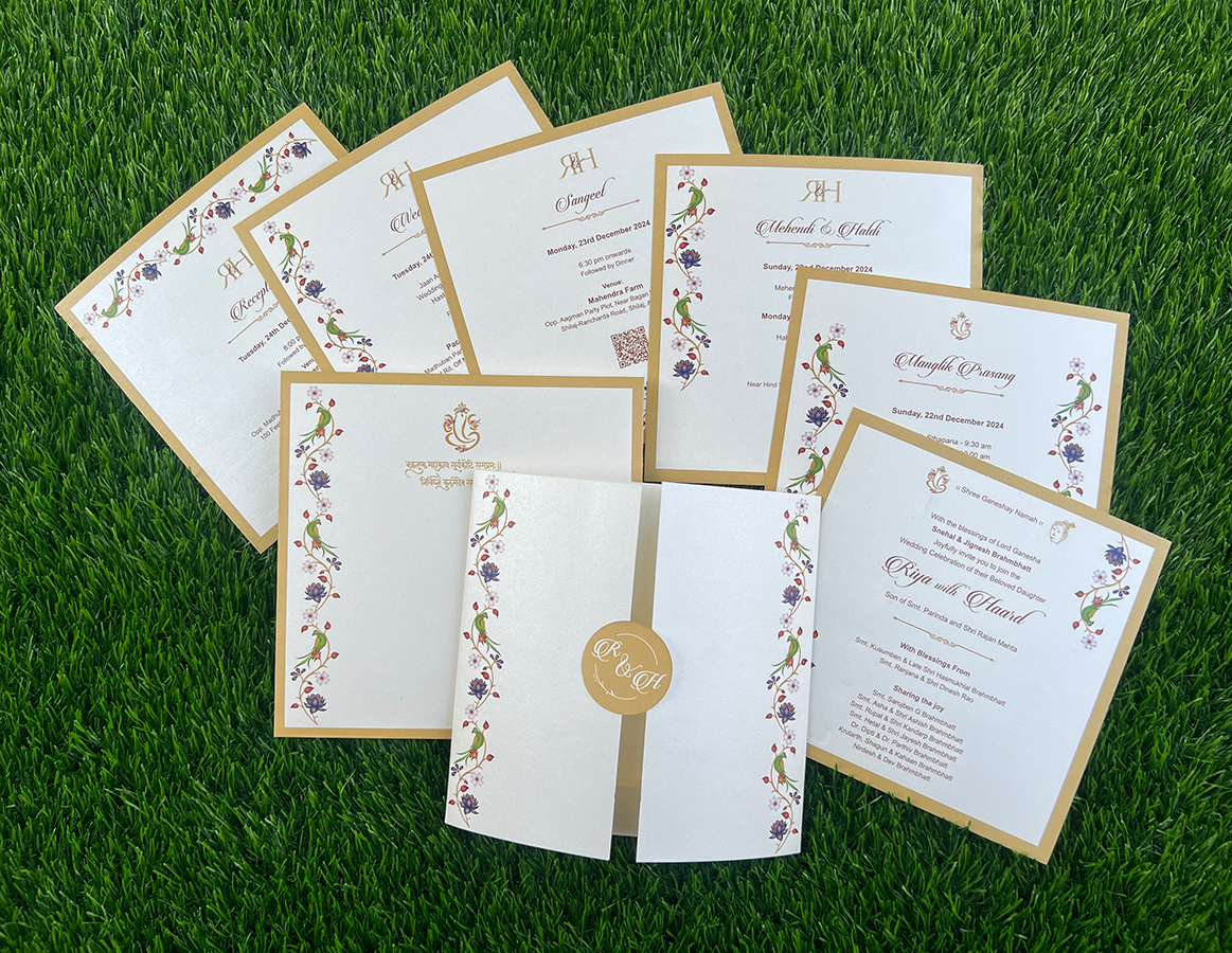 Indian Wedding Invitation Cards