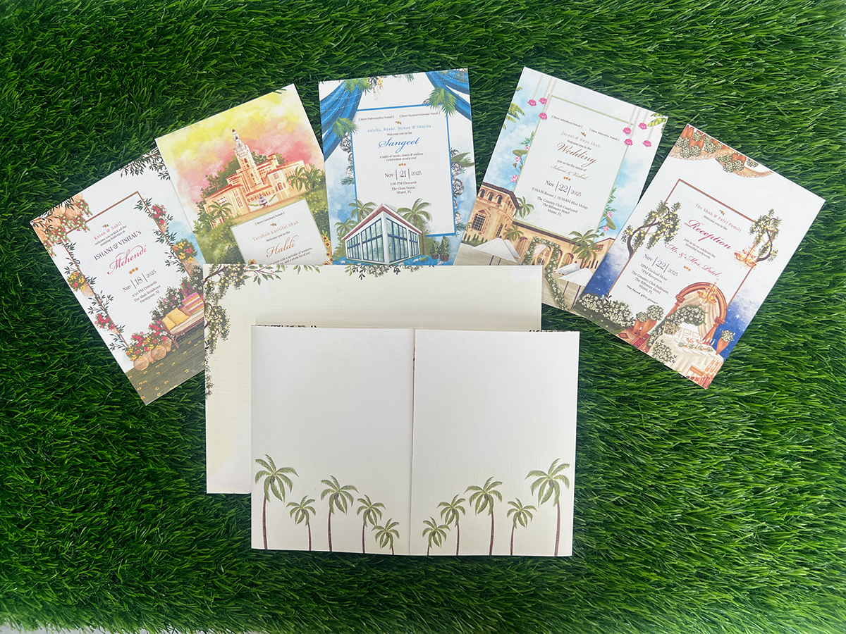 Indina Wedding Invitation Cards