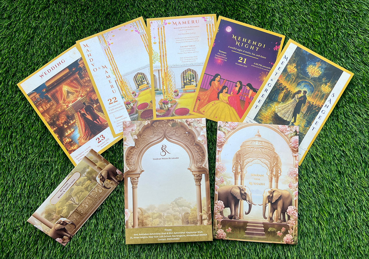 Indian Wedding Invitatation Cards
