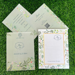 Indian Wedding Invitatino Cards