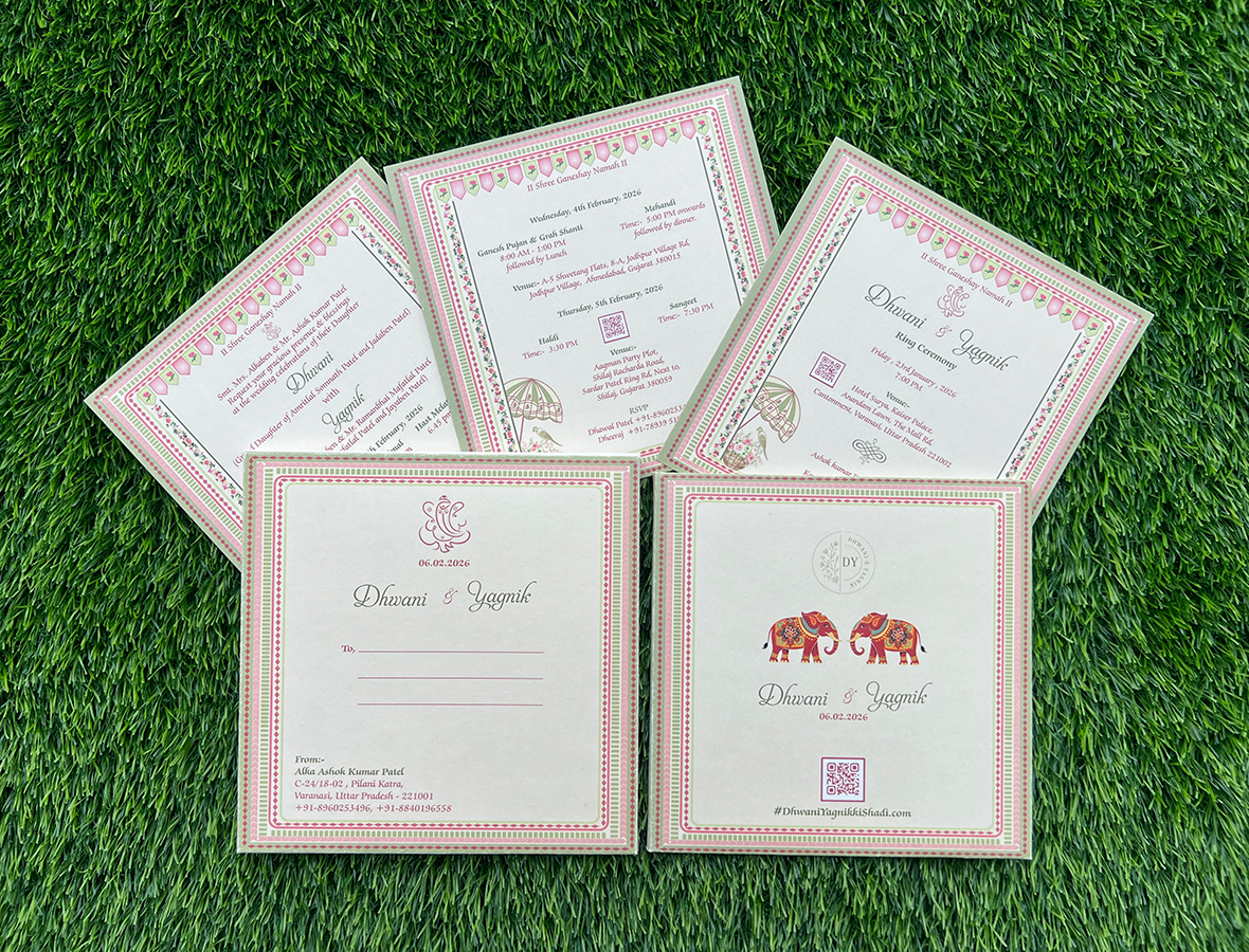 Indian Wedding Invitation Cards