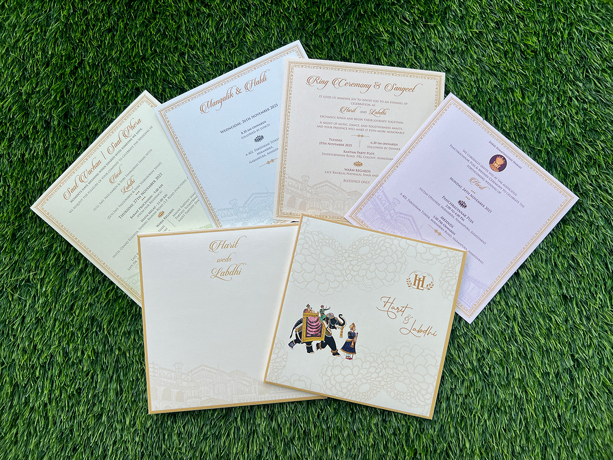 Indian Wedding Invitation Cards