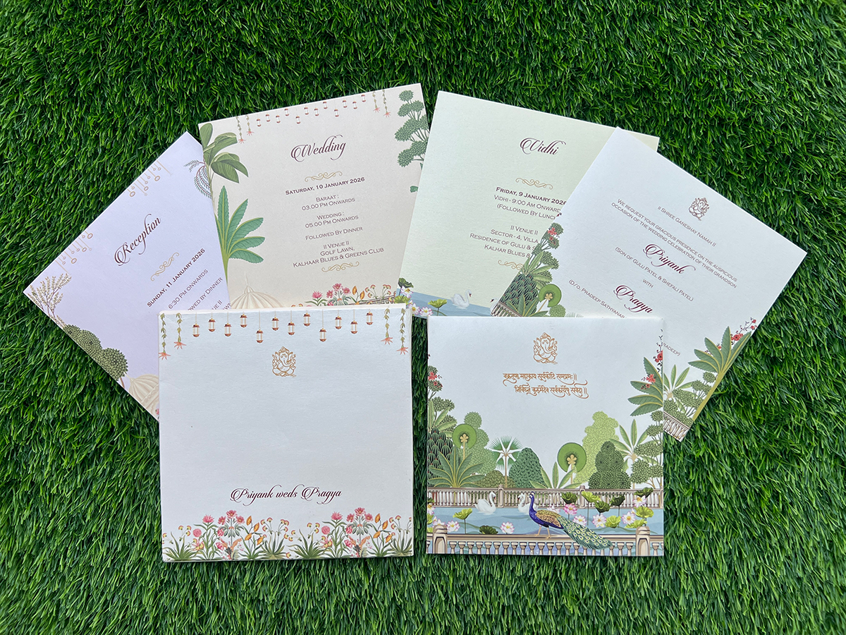 Indian Wedding Invitation Cards