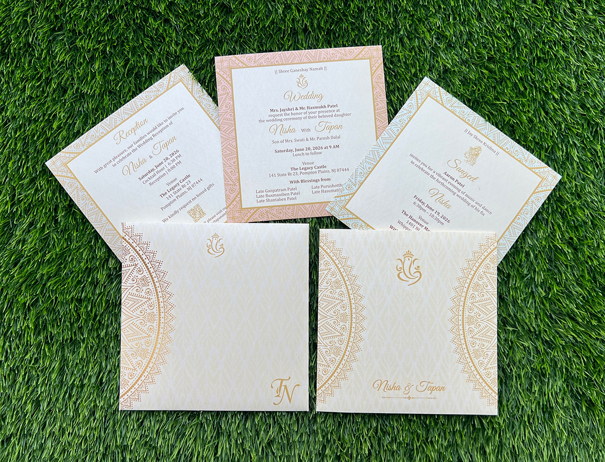 Indian Wedding Invitation Cards