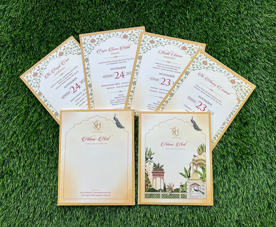 Indian Wedding Invitation Cards