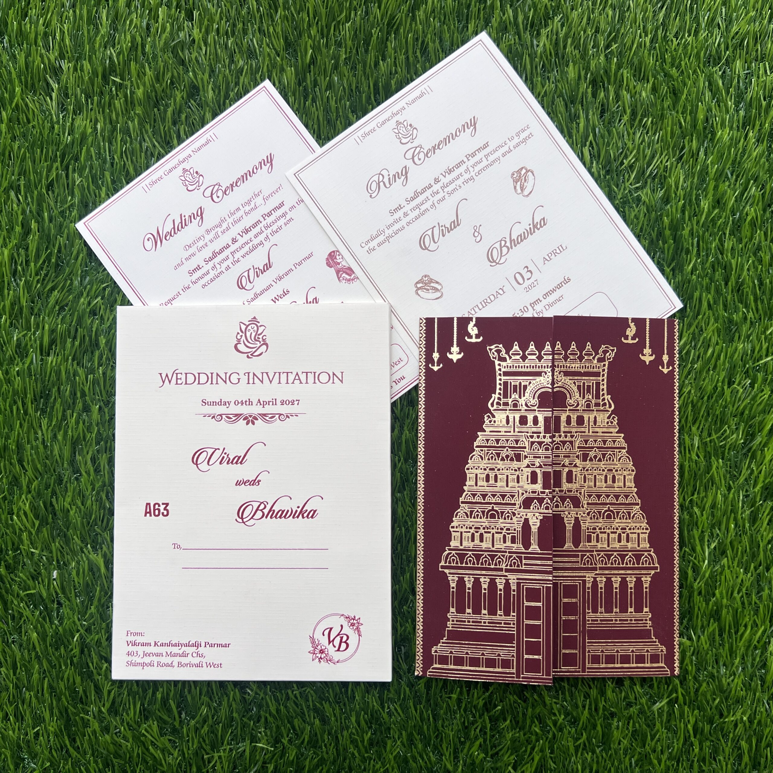 Wedding Invitation Cards by Metro Cards