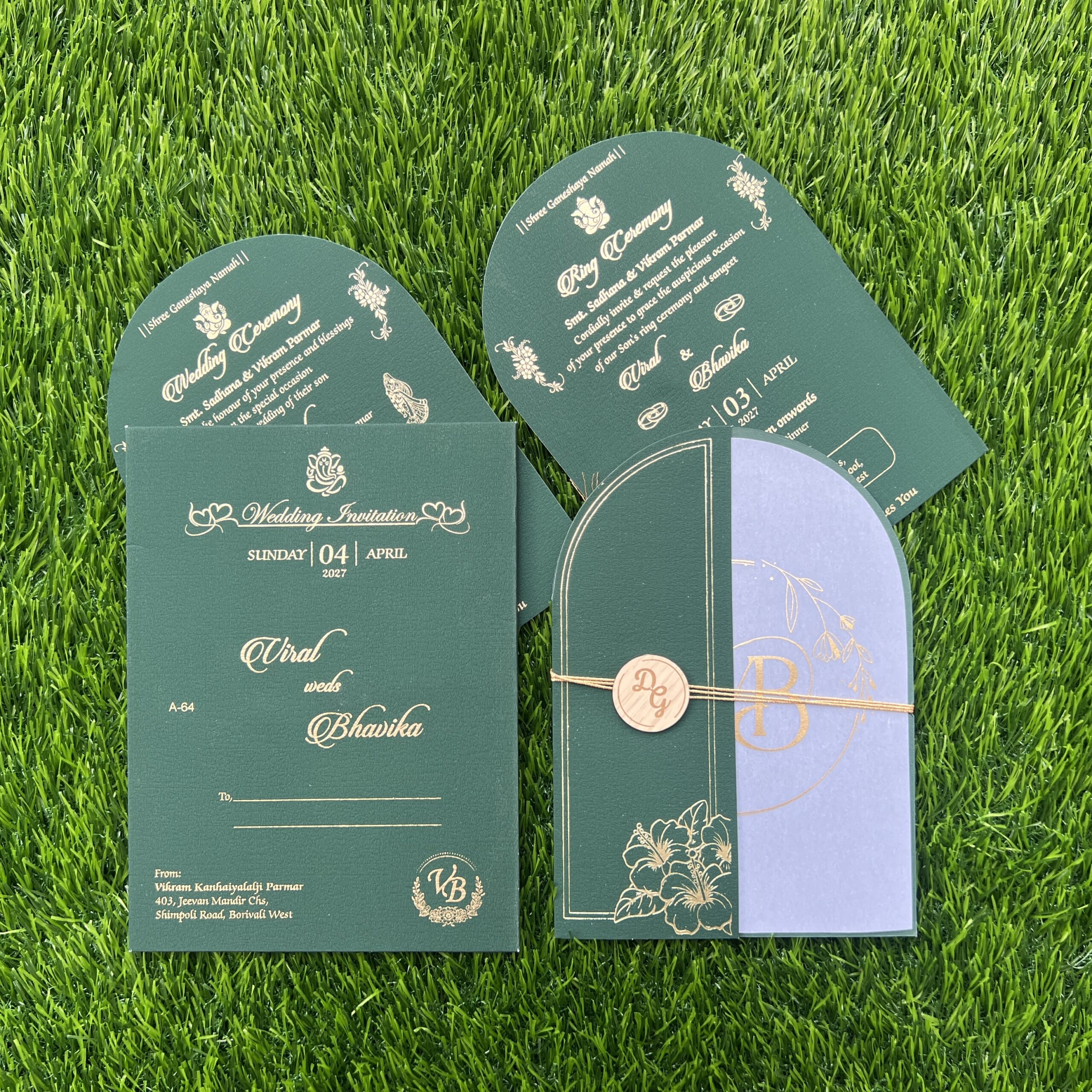 Wedding Invitation Cards by Metro Cards