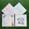 Explore Pastel Colour Wedding Cards at Metro Cards, Ahmedabad. Discover elegant pink, peach, lavender, sage green and powder blue wedding invitations with customized designs.