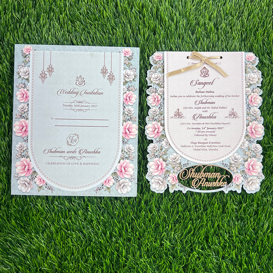 Laser Cutting Wedding Invitation Cards in Ahmedabad, Gujarat, India