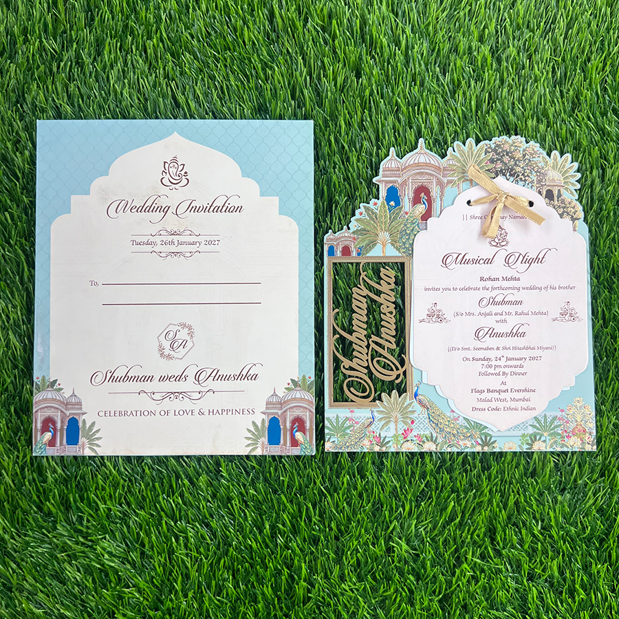 Laser Cut Wedding Cards Gujarat