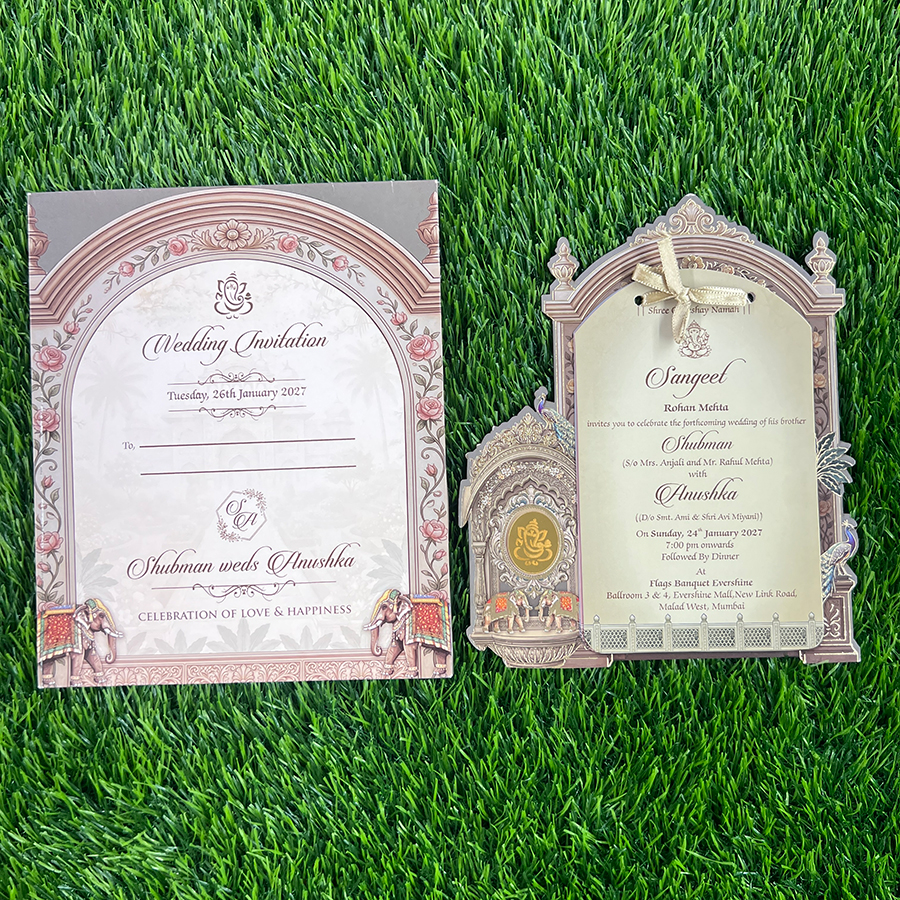Laser Cut Wedding Cards Gujarat