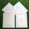Explore Pastel Colour Wedding Cards at Metro Cards, Ahmedabad. Discover elegant pink, peach, lavender, sage green and powder blue wedding invitations with customized designs.
