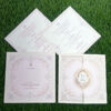 Explore Pastel Colour Wedding Cards at Metro Cards, Ahmedabad. Discover elegant pink, peach, lavender, sage green and powder blue wedding invitations with customized designs.