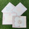 Explore Pastel Colour Wedding Cards at Metro Cards, Ahmedabad. Discover elegant pink, peach, lavender, sage green and powder blue wedding invitations with customized designs.