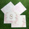 Explore Pastel Colour Wedding Cards at Metro Cards, Ahmedabad. Discover elegant pink, peach, lavender, sage green and powder blue wedding invitations with customized designs.