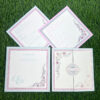 Explore Pastel Colour Wedding Cards at Metro Cards, Ahmedabad. Discover elegant pink, peach, lavender, sage green and powder blue wedding invitations with customized designs.