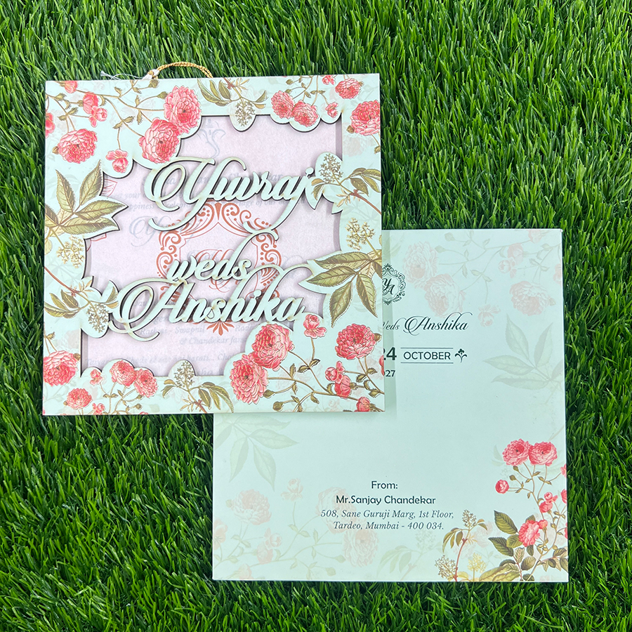 Laser Cut Wedding Cards Gujarat