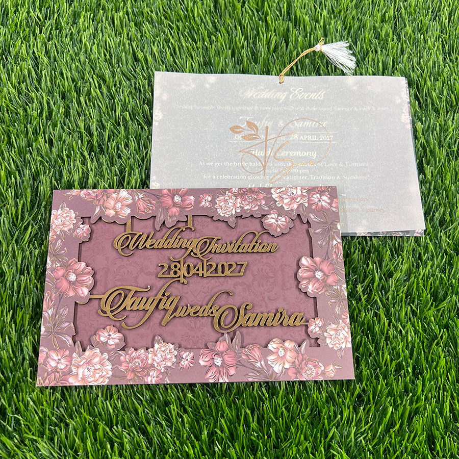 Laser Cut Wedding Cards Gujarat