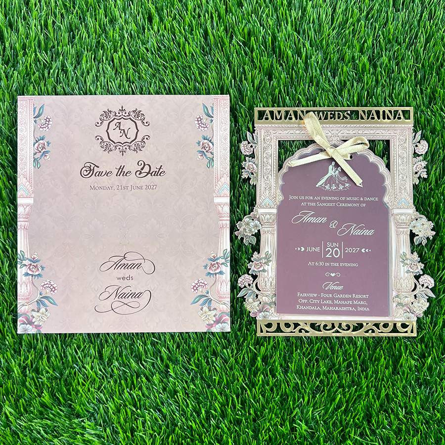 Laser Cut Wedding Cards Gujarat